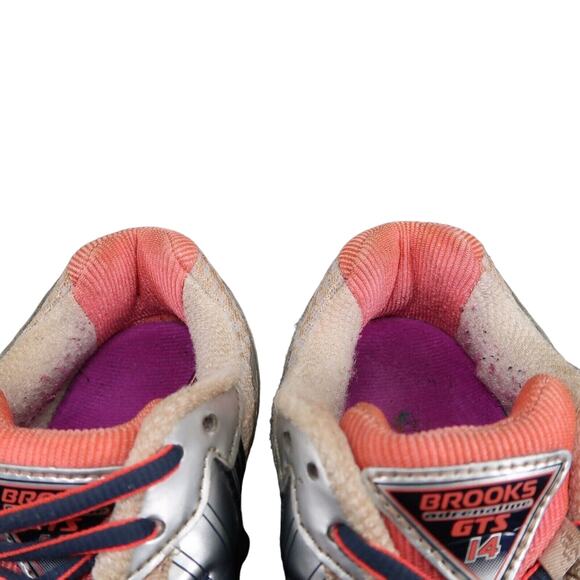 Brooks Shoes Womens 9 Athletic Sneaker Adrenaline GTS 14 Running Trainer Comfort - Picture 15 of 15